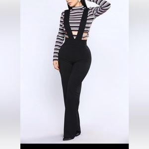 Overall Pants Wide leg